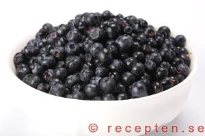 Blåbär är både gott och nyttigt blåbär