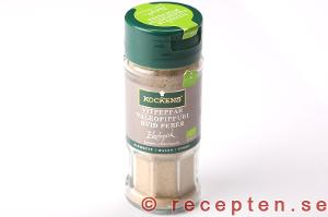 Vitpeppar, malen ekologisk vitpeppar
