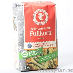 vetemjöl med fullkorn