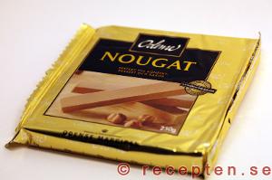 Recept med och information om nougat nougat