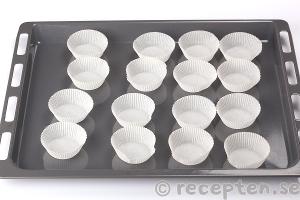 Så gör du Kladdmuffins steg 2 Kladdmuffins steg 2