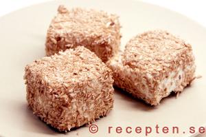 Recept på kokosmums eller gräddbullar Kokosmums eller gräddbullar