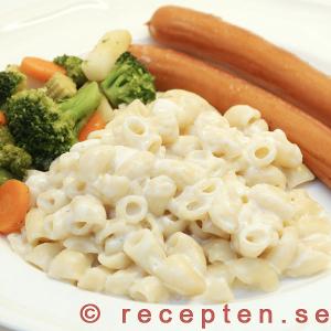 stuvade makaroner recept