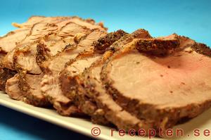helstekt entrecote recept