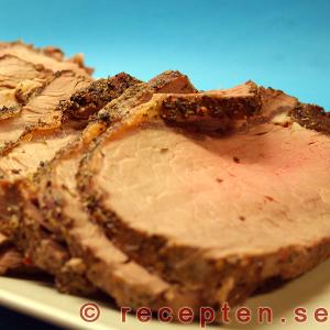 helstekt entrecote recept