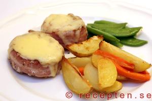 Fläskfilémedaljonger med parmaskinka fläskfilé recept