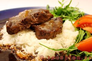 asiatisk oxfilé recept