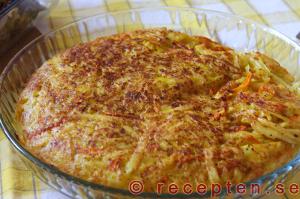 Recept på potatiskaka eller rösti potatiskaka rösti