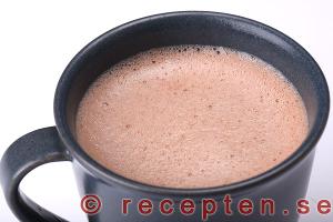Varm choklad i kopp varm choklad i kopp