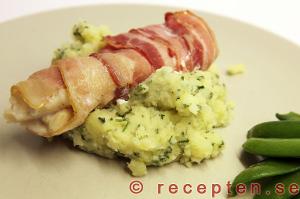 Recept på Baconinlindad fisk baconinlindad fisk