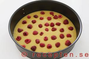 Hallonkladdkaka steg 5