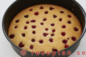 Hallonkladdkaka steg 7