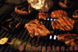 Så gör du Grillad kycklinglårfilé steg 3 Grillad kycklinglårfilé steg 3