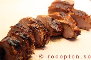 Recept på Helgrillad fläskfilé helgrillad fläskfilé