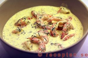 Recept på Kall räksås kall räksås