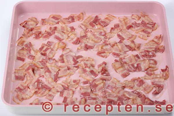 stekt bacon