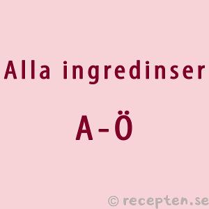 Alla ingredienser