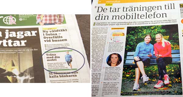Poworkout i Metro