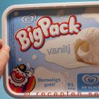 big pack vaniljglass