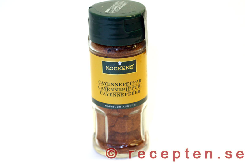 Cayennepeppar cayennepeppar