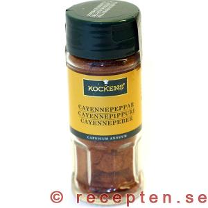 Cayennepeppar cayennepeppar