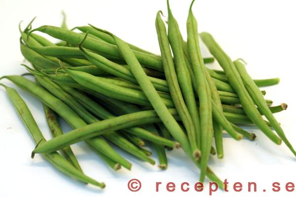 gröna bönor / brytbönor / haricot verts