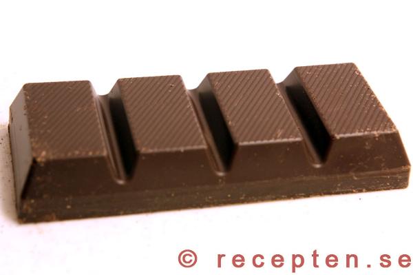 Mörk choklad med 70% kakaohalt Mörk choklad