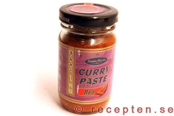 Röd currypasta