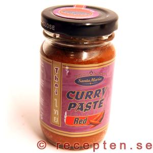 Röd currypasta