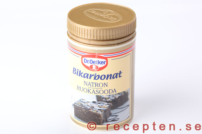 bikarbonat burk från Dr Oetker bikarbonat