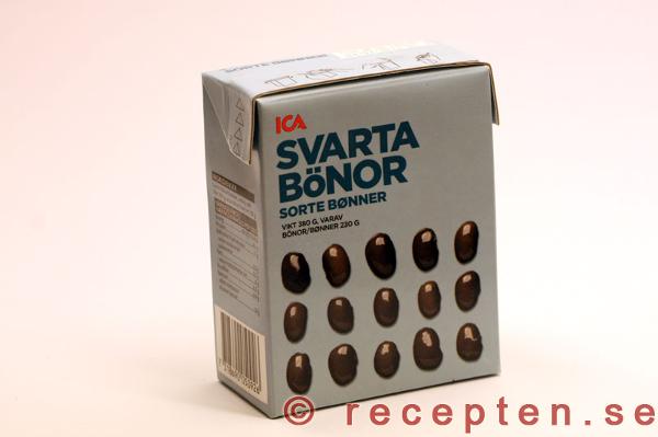 svarta bönor