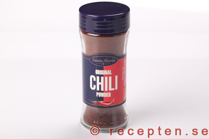 Chilipulver - en kryddblandning chilipulver