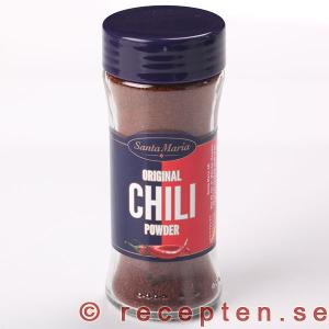 Chilipulver - en kryddblandning chilipulver