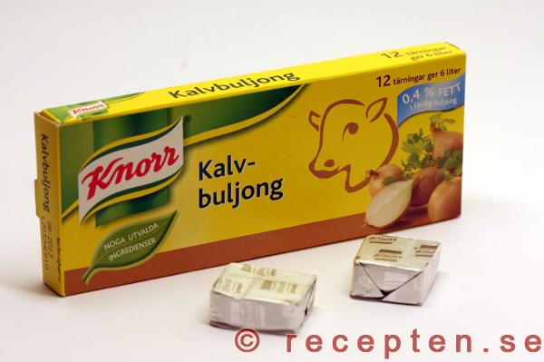 Kalvbuljongtärning kalvbuljongtärning
