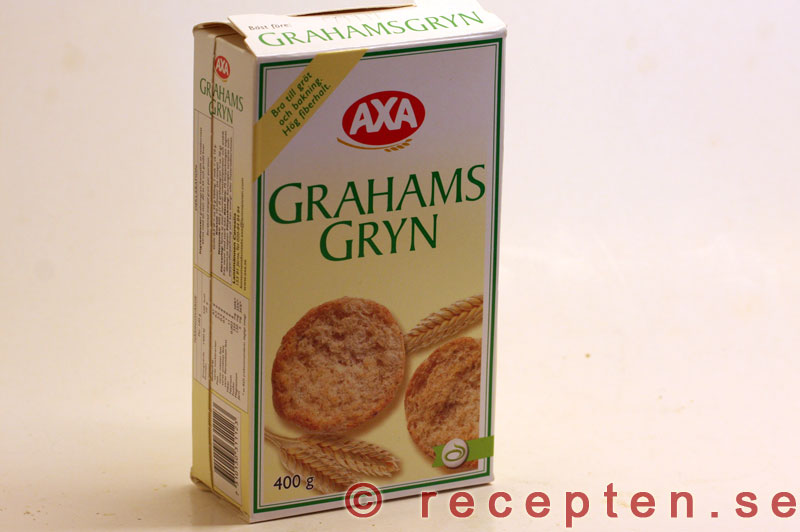 Recept med och information om grahamsgryn grahamsgryn