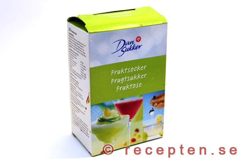 ett paket fruktsocker fruktsocker