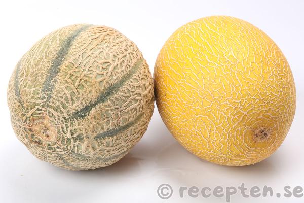 Cantaloupe och Galia melon