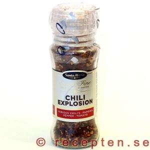 Kryddblandning Chili Explosion från Santa Maria Chili Explosion krydda