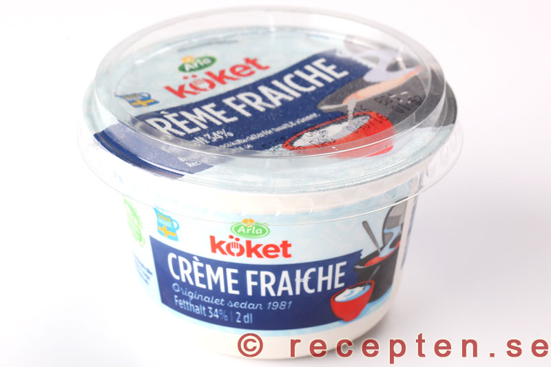 Sås på grädde och creme fraiche