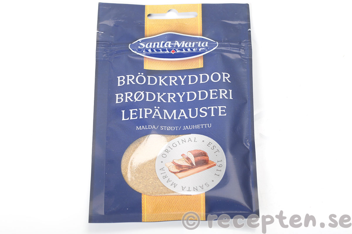 Brödkryddor - en kryddblandning att använda i recept på matbröd Brödkryddor