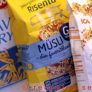 Flingor och müsli Flingor och müsli