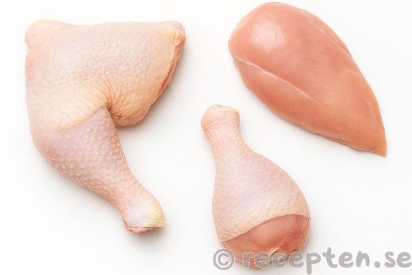 Styckdelar fågel