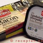 bacon och leverpastej