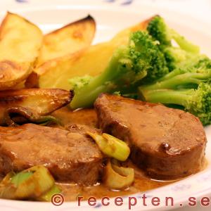 Fläskfilé i chutneysås - ett recept med fläskkött Fläskfilé i chutneysås