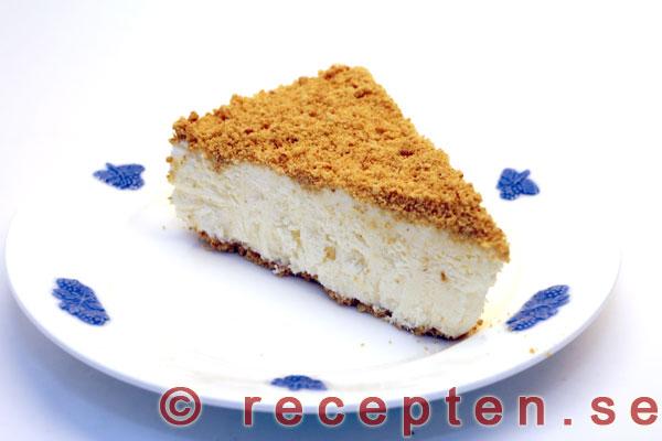 en tårtbit cheesecake