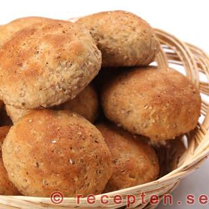 Rågflingebullar - bröd Rågflingebullar - Bröd