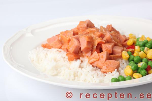 Korv stroganoff Korv stroganoff