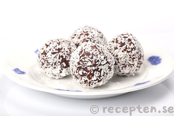 chokladbollar med olja chokladbollar med olja