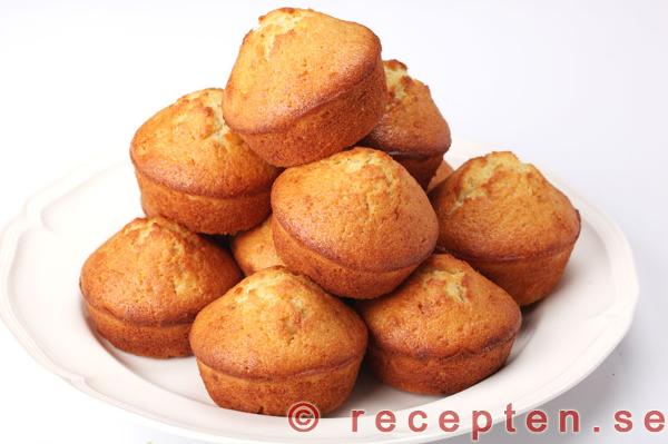 Goda, saftiga bananmuffins Bananmuffins