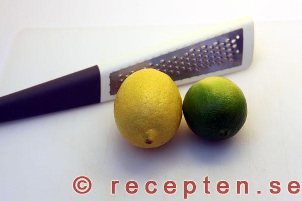 citron och lime tvättade